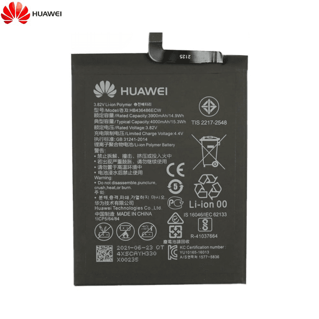 Batterie Original Huawei Mate 10/Mate 10 Pro/Mate 20/P20 Pro Honor 20 Pro 24022342 24022616 24022684 24022763 24022785 24022827 HB436486ECW