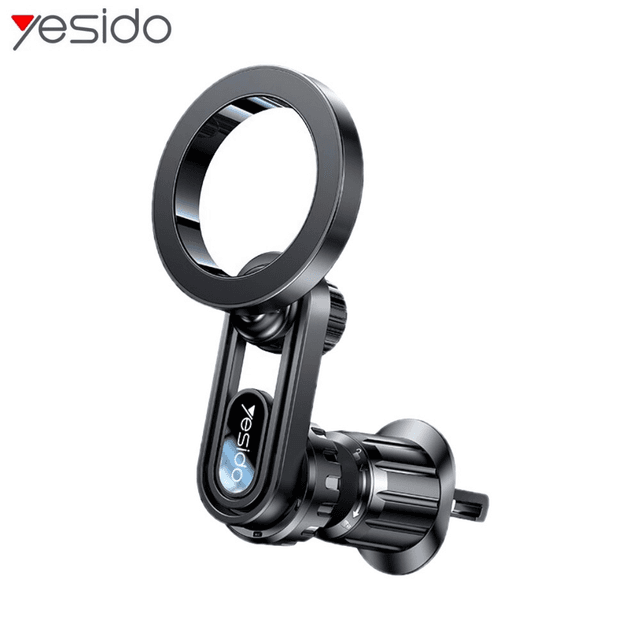 Support Smartphone Magnétique pour Voiture Yesido C157 MagSafe (Grille d'Aération) Noir