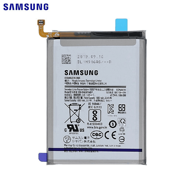 Batterie Original Samsung Galaxy M31 M315/Galaxy M30S M307/Galaxy M21 M215 GH82-22406A GH82-21263A GH82-25044A