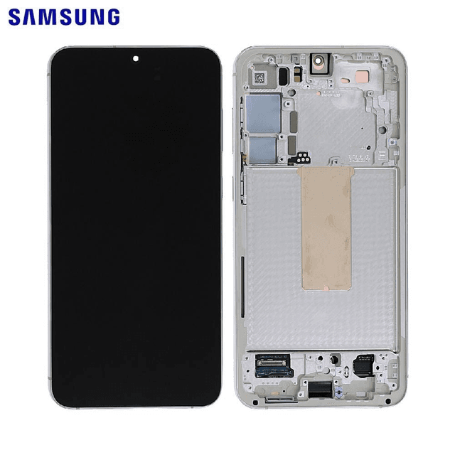 Ecran Tactile Original Samsung Galaxy S23 Plus 5G S916 GH82-30476B GH82-30477B GH82-31123B Crème