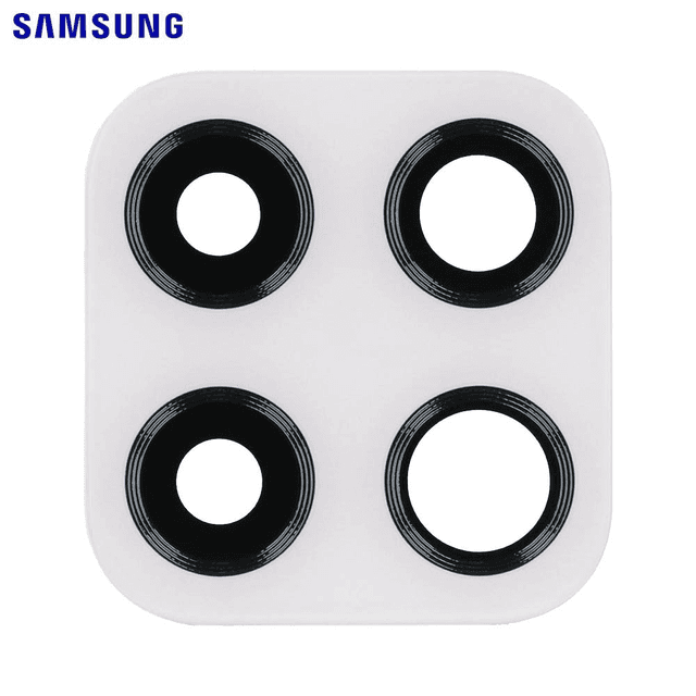 Lentille Original Samsung Galaxy M32 M325 GH64-08458C Blanc