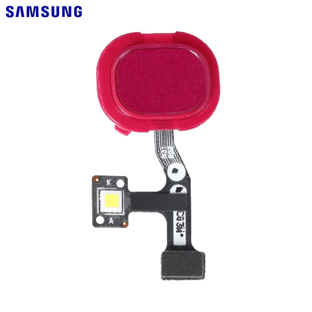 Lecteur Empreinte Original Samsung Galaxy M31 M315 GH96-13405C Rouge