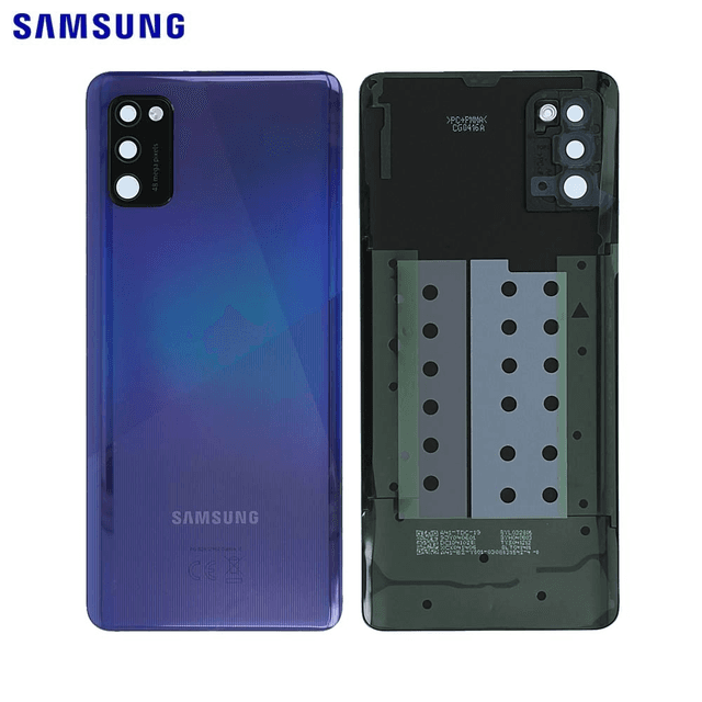 Cache Arrière Original Samsung Galaxy A41 A415 GH82-22585D Bleu Prism