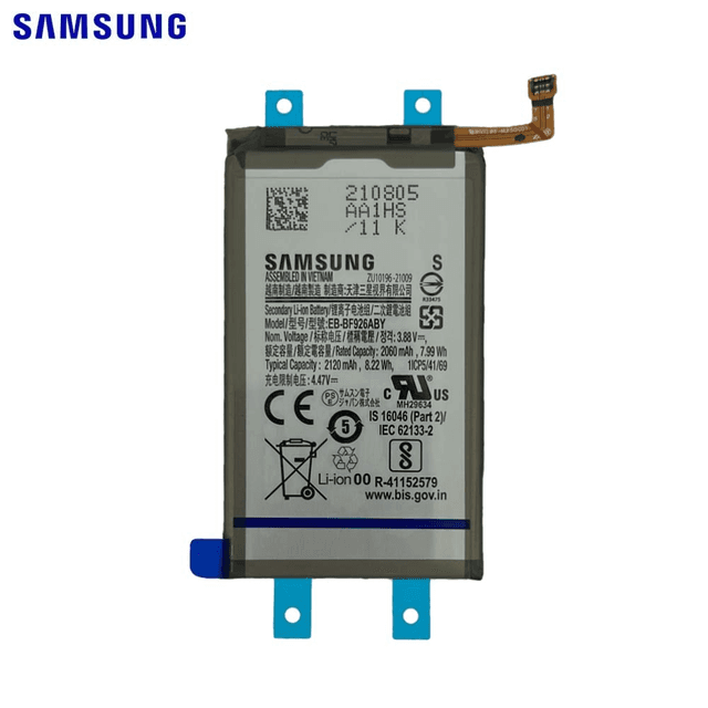 Batterie Principale Originale Samsung Galaxy Z Fold 3 5G F926 GH82-26236A EB-BF926ABY