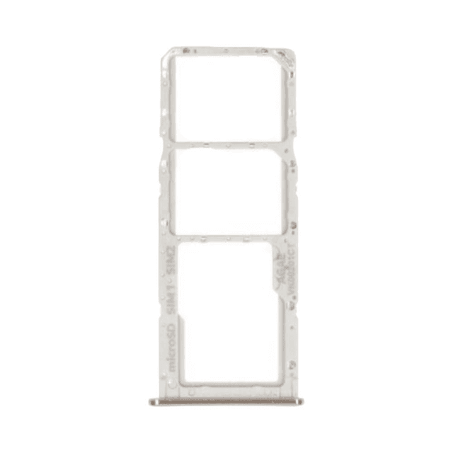 Tiroir Sim Premium Samsung Galaxy A71 A715 Argent Prismatique