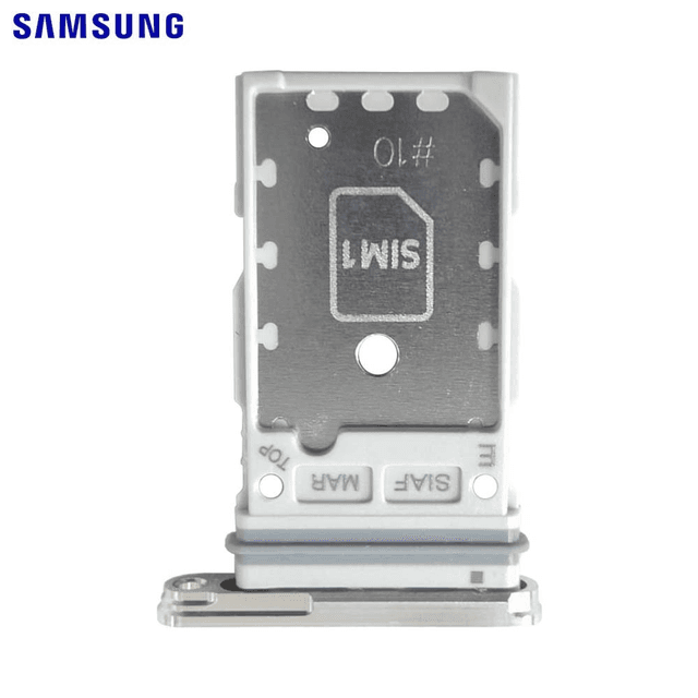 Tiroir SIM Original Samsung Galaxy S23 5G S911/Galaxy S23 Plus 5G S916 GH98-47996B Crème