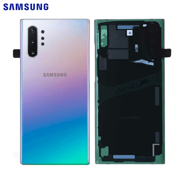 Cache Arrière Original Samsung Galaxy Note 10 Plus N975 GH82-20588C Argent Stellaire