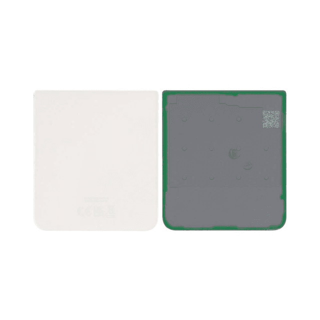Cache Arrière Premium Samsung Galaxy Z Flip 3 5G F711 (Inférieur) Blanc