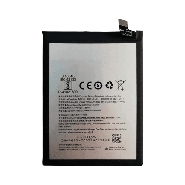 Batterie Premium OnePlus 3T BLP633