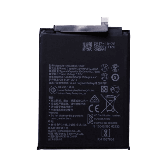 Batterie Premium Huawei Mate 10 Lite/P30 Lite/P Smart Plus 2018/P30 Lite New Edition Honor 7X HB356687ECW