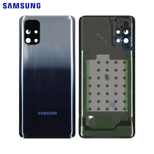 Cache Arrière Original Samsung Galaxy M31s M317 GH82-23284B Mirage Bleu
