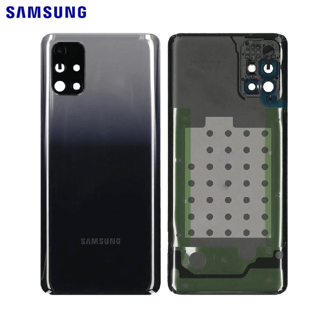 Cache Arrière Original Samsung Galaxy M31s M317 GH82-23284A Mirage Noir
