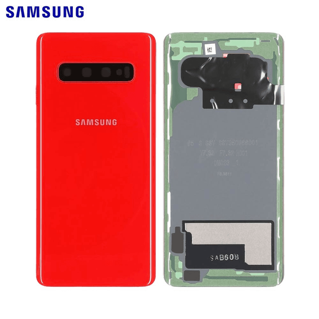 Cache Arrière Original Samsung Galaxy S10 G973 GH82-18378H Rouge