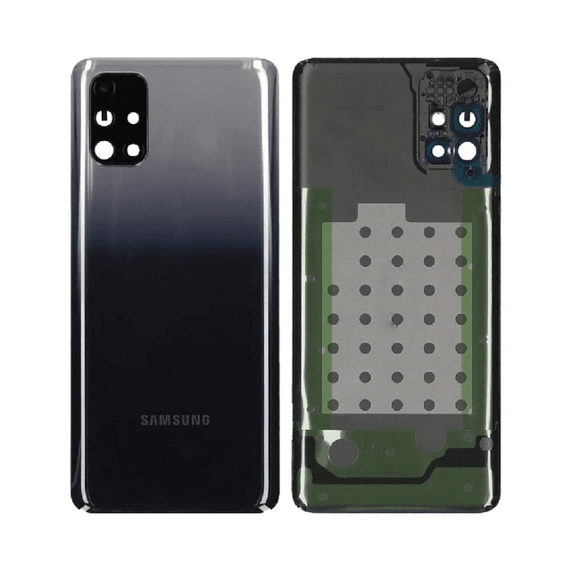 Cache Arrière Premium Samsung Galaxy M31s M317 Mirage Noir