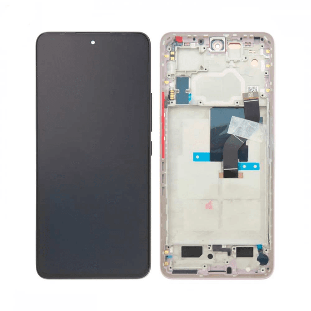 Ecran Tactile Premium avec Châssis Xiaomi 12 Lite Rose Clair