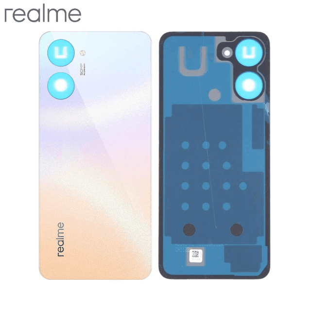 Cache Arrière Original Realme 10 4G 4712576 Clash White