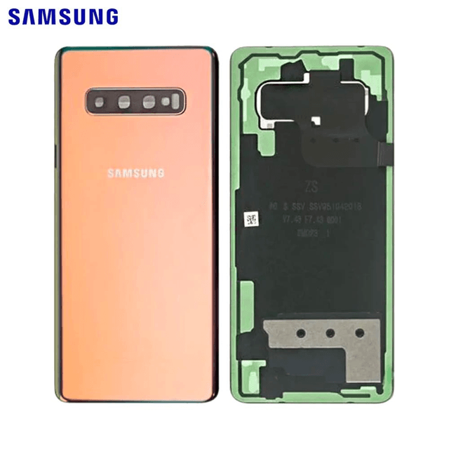 Cache Arrière Original Samsung Galaxy S10 Plus G975 GH82-18406G Argent
