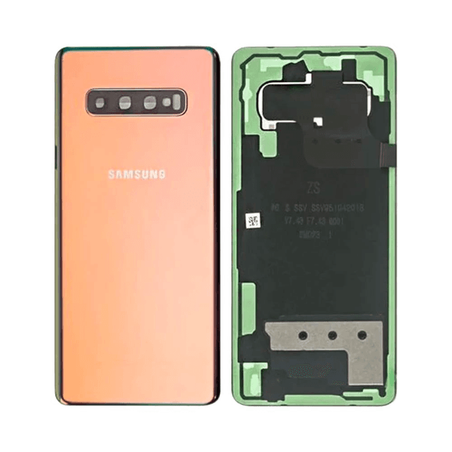 Cache Arrière Premium Samsung Galaxy S10 Plus G975 Argent