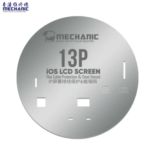 Pochoir de Polissage de Puce IC d'Écran Mechanic pour Apple iPhone 13 Pro