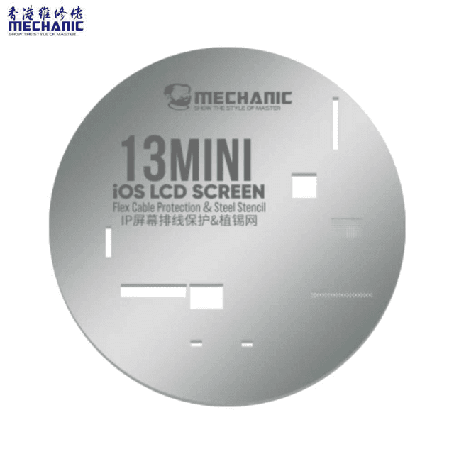 Pochoir de Polissage de Puce IC d'Écran Mechanic pour Apple iPhone 13 Mini
