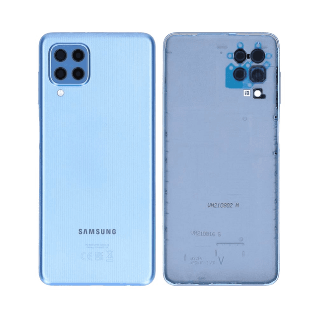 Cache Arrière Premium Samsung Galaxy M22 M225 Bleu