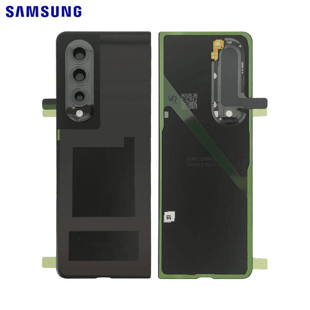 Cache Arrière Original Samsung Galaxy Z Fold 3 5G F926 GH82-26312A Noir