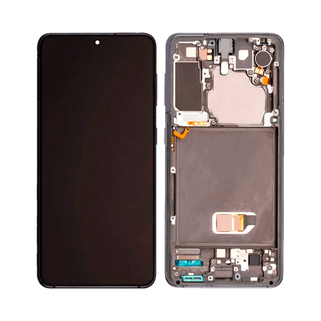 Ecran Tactile Oled avec Châssis Samsung Galaxy S21 5G G991 Phantom Gray