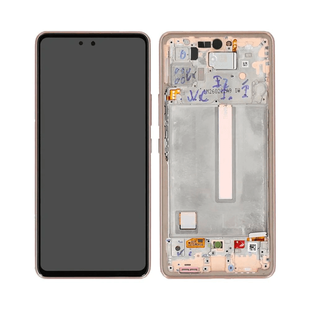 Ecran Tactile Oled avec Châssis Samsung Galaxy A53 5G A536 Pêche
