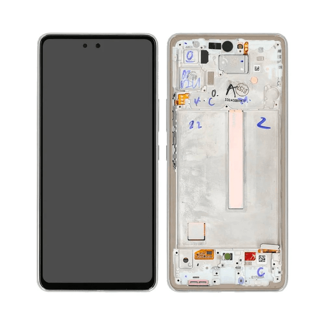 Ecran Tactile Oled avec Châssis Samsung Galaxy A53 5G A536 Blanc