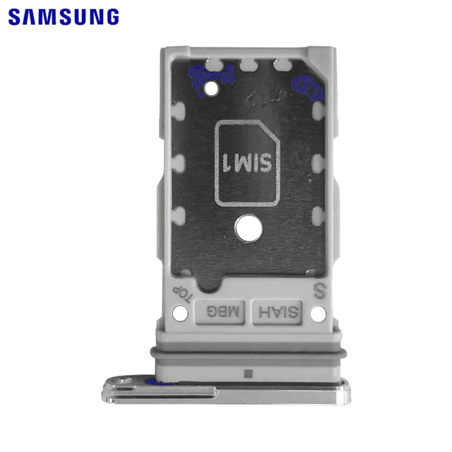 Tiroir SIM Original Samsung Galaxy S23 Ultra 5G S918 GH98-48039G Bleu Ciel