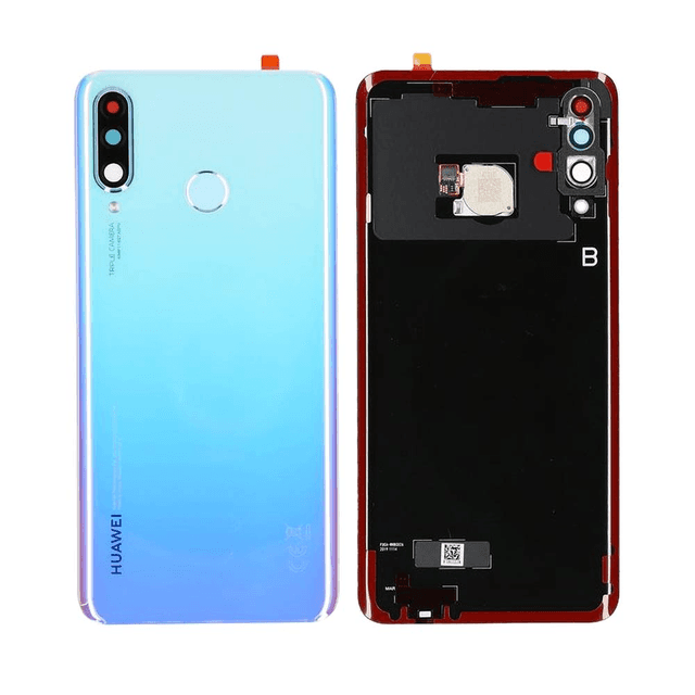 Cache Arrière Premium Huawei P30 Lite/P30 Lite New Edition Nacre