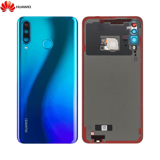 Cache Arrière Original Huawei P30 Lite/P30 Lite New Edition 02352RPY Bleu