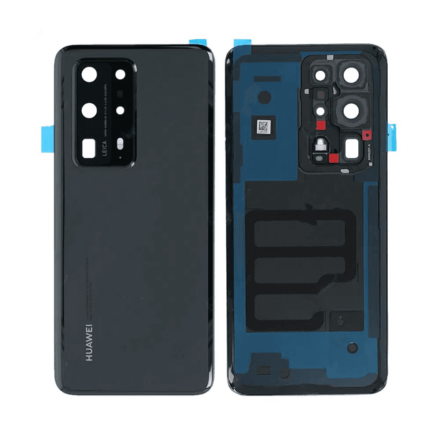 Cache Arrière Premium Huawei P40 Pro Plus Noir Céramique
