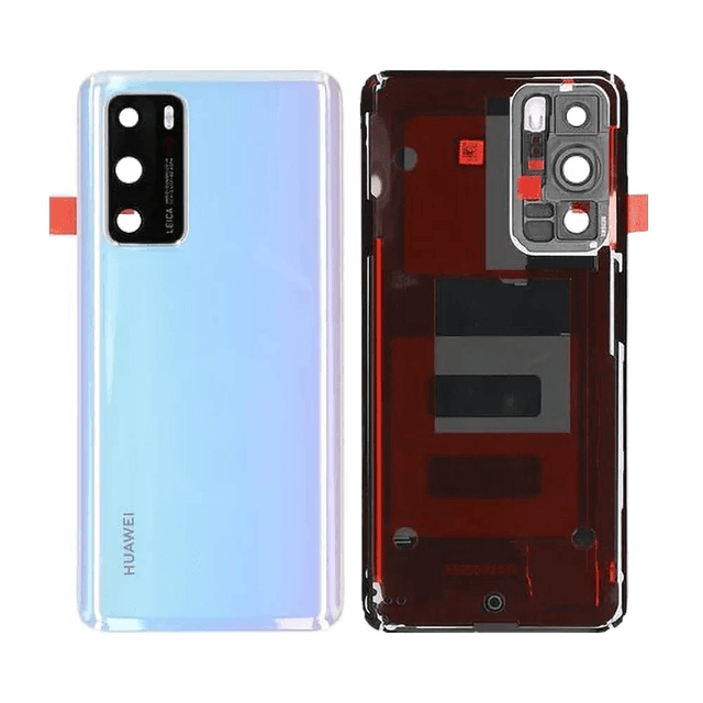 Cache Arrière Premium Huawei P40 Blanc