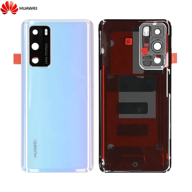 Cache Arrière Original Huawei P40 02353MGE Blanc