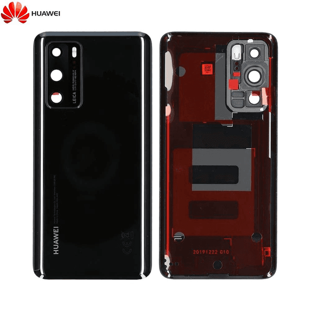 Cache Arrière Original Huawei P40 02353MBJ Noir