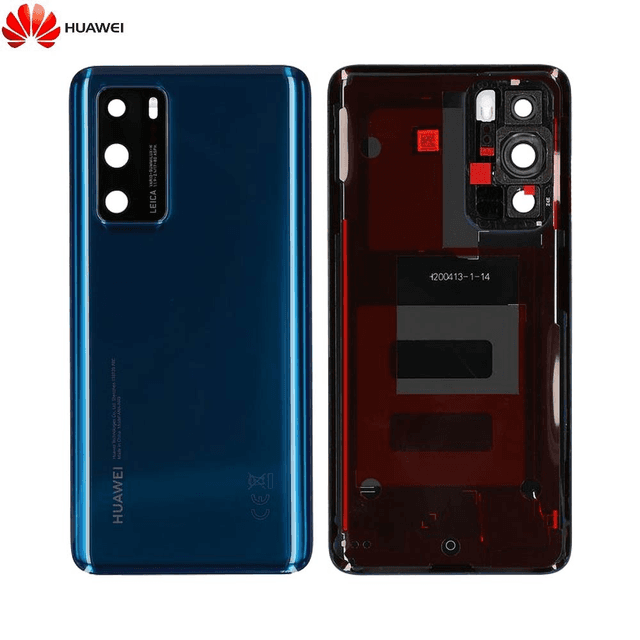 Cache Arrière Original Huawei P40 02353MGC Bleu
