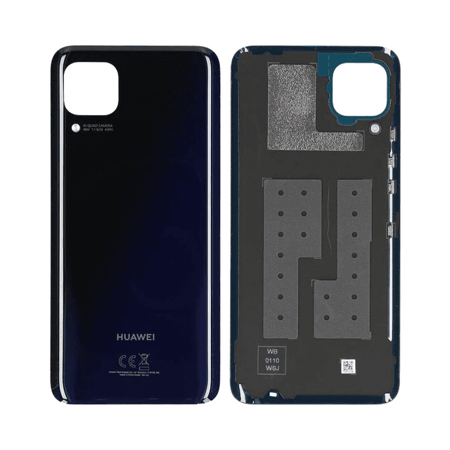 Cache Arrière Premium Huawei P40 Lite Noir Carbone
