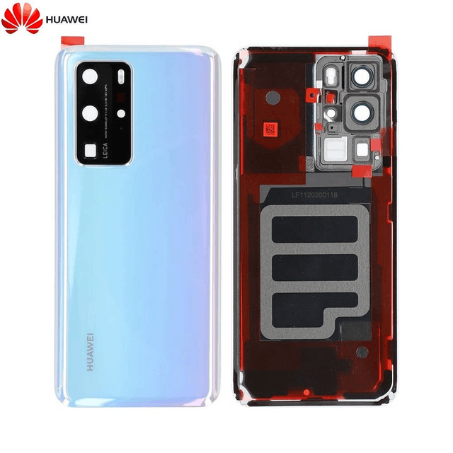 Cache Arrière Original Huawei P40 Pro 02353MMX Blanc Céramique