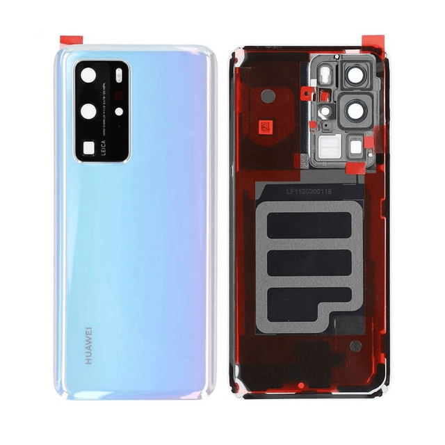 Cache Arrière Premium Huawei P40 Pro Blanc Céramique