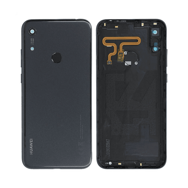 Cache Arrière Premium Huawei Y6S Noir Étoilé
