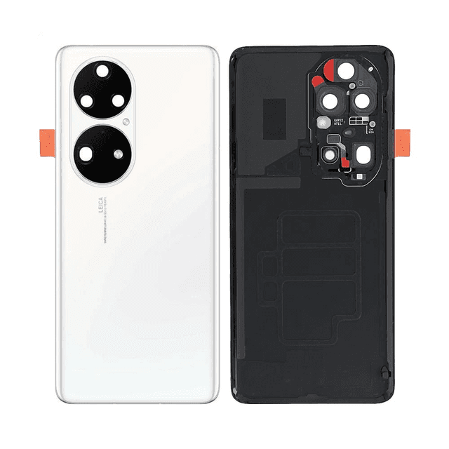 Cache Arrière Premium Huawei P50 Pro Blanc