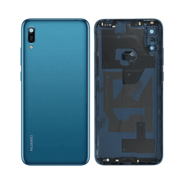 Cache Arrière Premium Huawei Y6 2019 Bleu Saphir