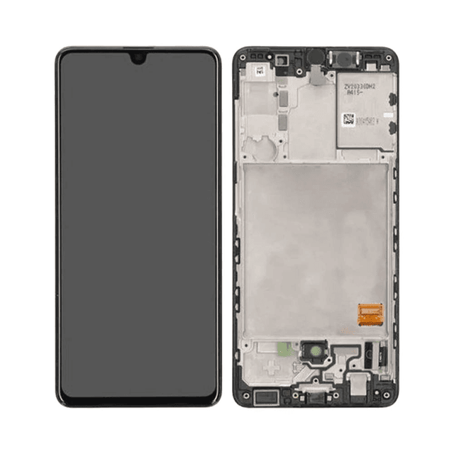 Ecran Tactile avec Châssis Samsung Galaxy A41 A415 (No Original Size) Noir