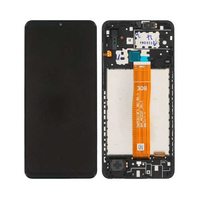 Ecran Tactile Premium avec Châssis Samsung Galaxy A02 A022F Noir