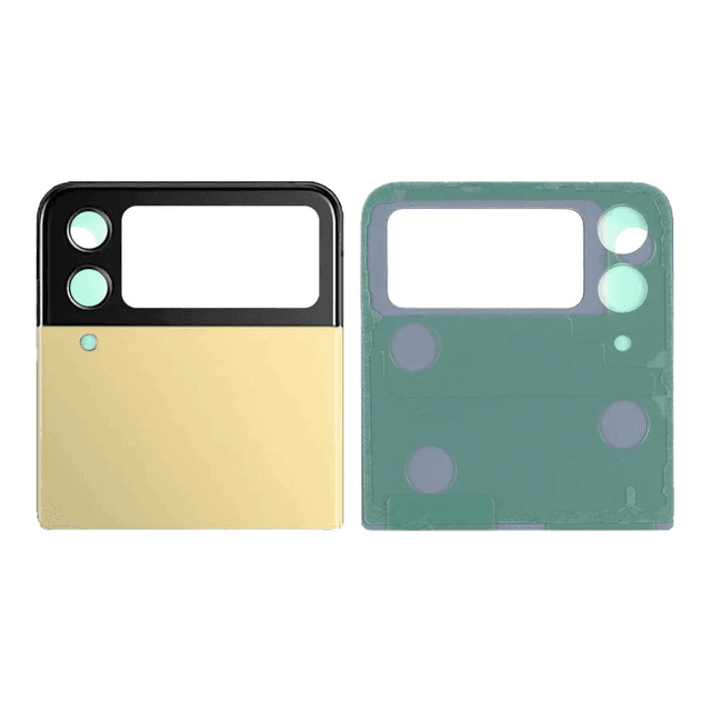 Cache Arrière Premium Samsung Galaxy Z Flip 4 5G F721 (Supérieur) Jaune