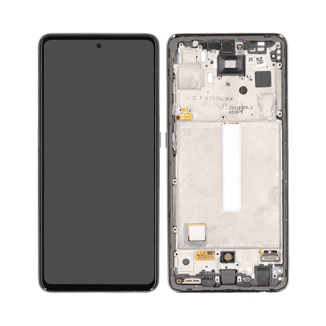 Ecran Tactile Oled avec Châssis Samsung Galaxy A52s 5G A528 Noir