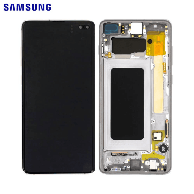 Ecran Tactile Original Samsung Galaxy S10 Plus G975 GH82-18834A GH82-18849A GH82-18857A Noir