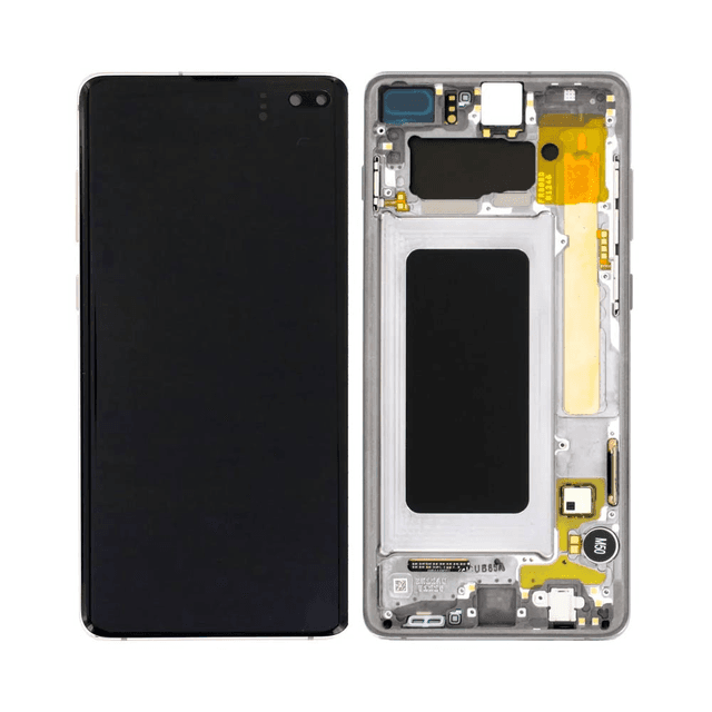 Ecran Tactile Soft Oled avec Châssis Samsung Galaxy S10 Plus G975 Noir