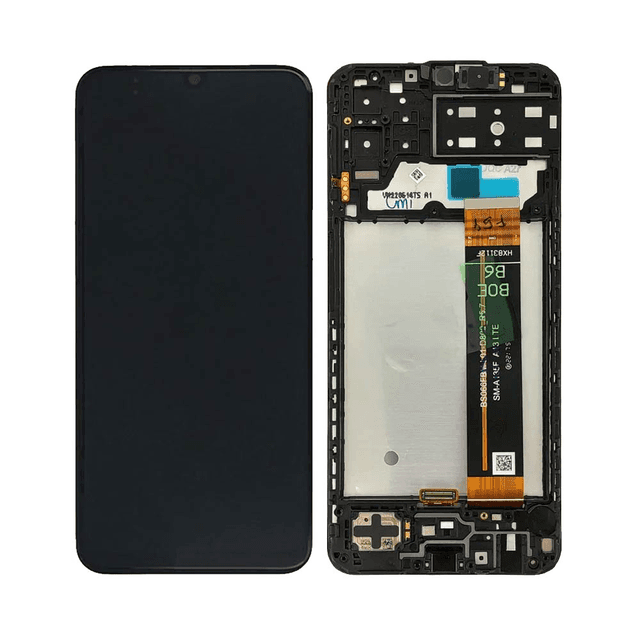 Ecran Tactile Premium avec Châssis Samsung Galaxy M13 M135 Noir